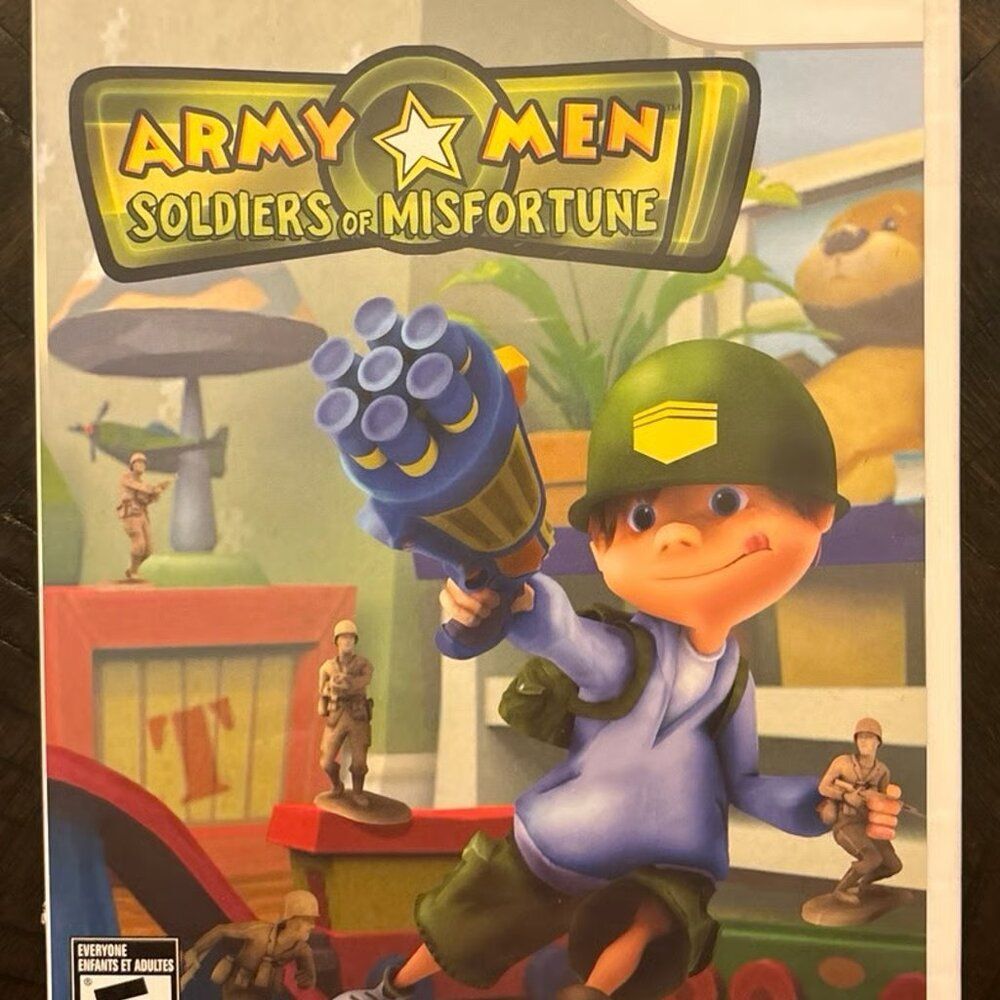 Army Men Soldiers of Misfortune for Nintendo Wii